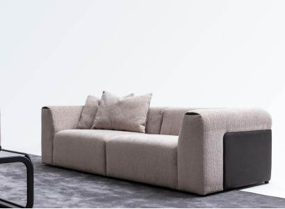 Modern Sofa Luxury Textile Living room Upholstered Sofa Couch 3 Seater Design